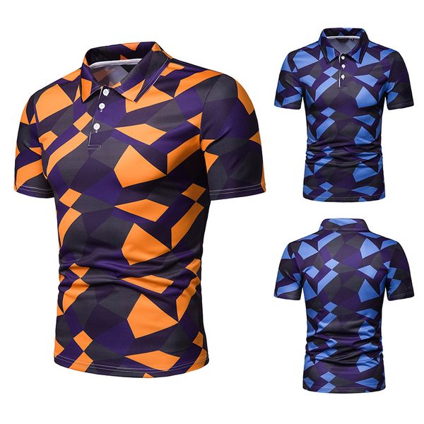 

new style summer wear men camouflage printed short sleeve polo ouma t-shirt pl51, White;black