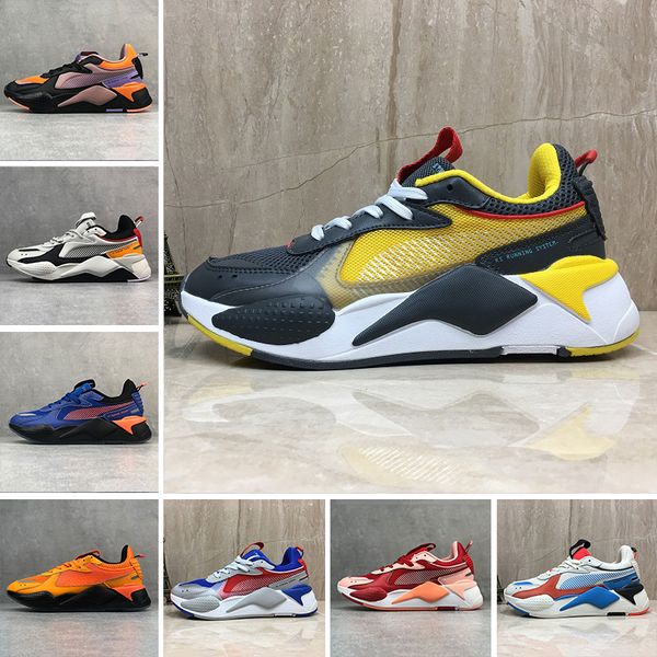 

rs-xtoys reinvention creepers shoes new pum men women running black white yellow trainer casual sports sneakers size 36-45