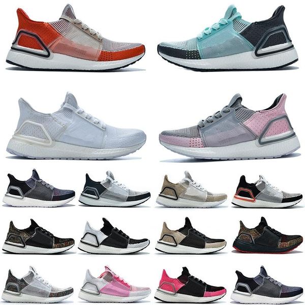 

2019 New Ultra UB 19 Running shoes For Men Women Dark Pixel Active Red True Pink Bat Orchid Refract sports Mens Trainers sneakers