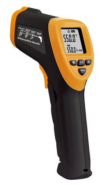 

multi function infrared thermometer high precision non-contact portable hand - held temperature measuring tool dhldirect multicolor optional