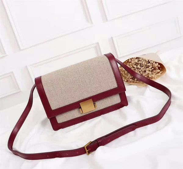 

latest 24cm sell brand cross body bag two-tone for summer shoulder bags women handbag bag genuine leather canvas lady totes