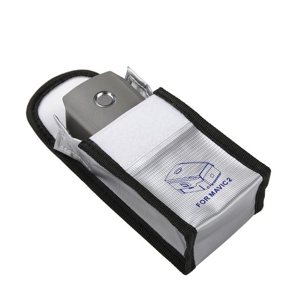

storage bag for dji mavic 2 pro/zoom explosion-proof fireproof guard safe battery storage bag cover storage bags 722#2