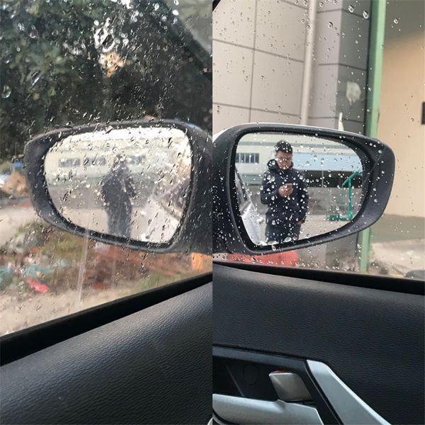 

ceramics car glass windshield rearview mirror side windows waterproof rainproof nano hydrophobic coating auto maintenance