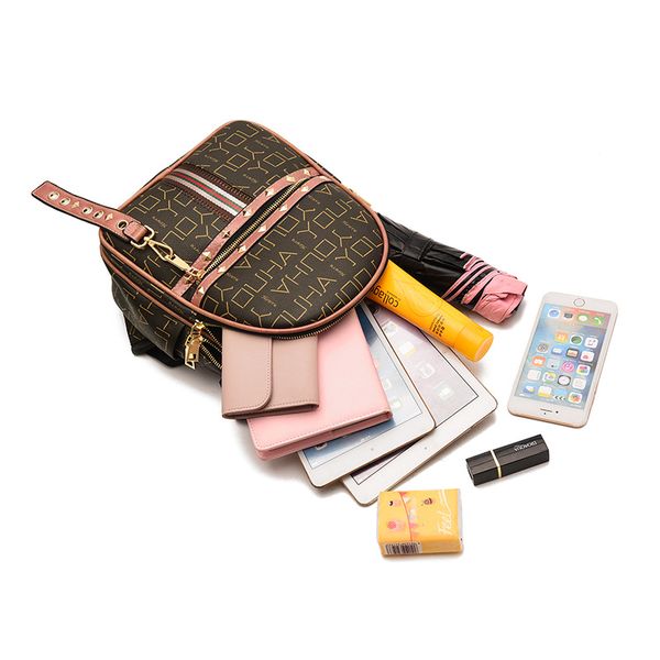 

new women bag style fashion large capacity pu soft leather presbyopia student school bag theft versatile casual travel bag wholesale