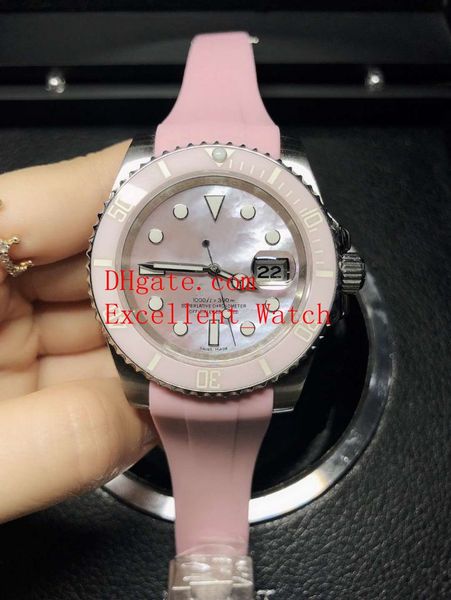 

sell quality watches 40 mm 116610 116613 116610ln 116610 ceramic bezel pearlmaster dial asia 2813 automatic mechanical watch, Slivery;brown