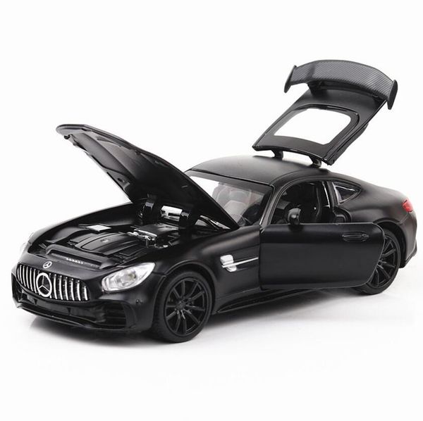 

1: 32 benz gtr amg metal alloy super diecasts vehicles миниатюрная масштабная модель автомобиля игрушка для детей y200318
