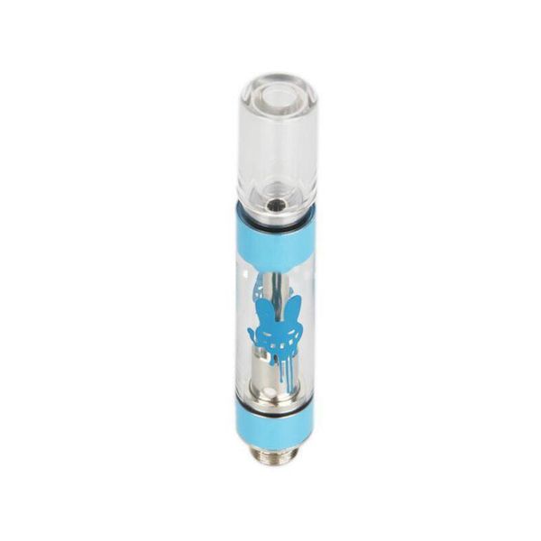 

Moonrock Clear Carts Vape Cartridges 0.8ml 1.0ml Tank Ceramic Coil Thick Oil Atomizer Blue Moon Rock 510 Vaporizer 7 Flavor Stickers 120pcs