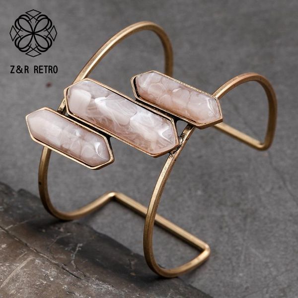 

gold vintage women's bracelets cuff bracelets the presents for new year 2019 fashion simple friends accessories, Black