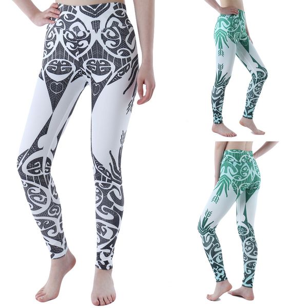 

feitong women leggings hip push up pants jegging gothic leggings fitness feminina leginsy damskie calzas mujer leggins 2019, Black;white