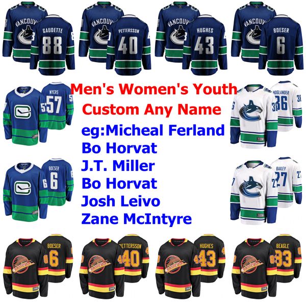 

vancouver canucks jerseys womens ashton sautner jersey troy stecher chriser tanev demko jacob markstrom hockey jerseys custom stitched, Black;red