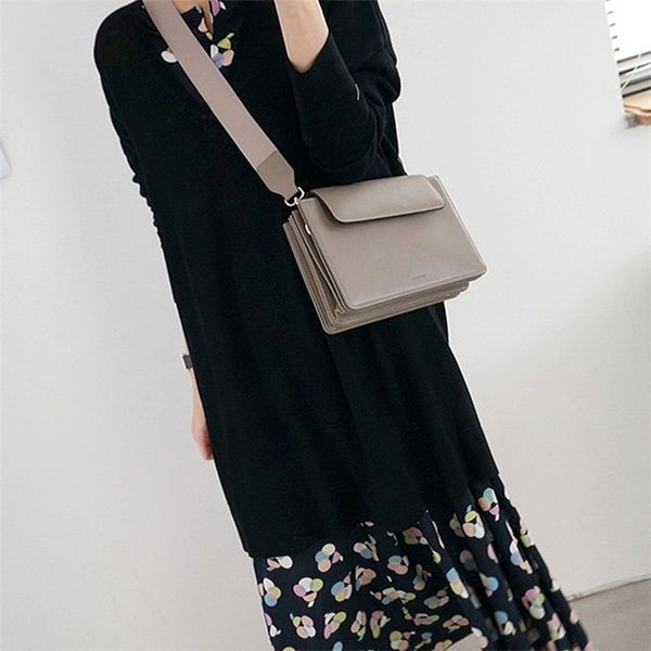 

2019 простые плеча органной женщин мешок многослойная широкополосная сумка