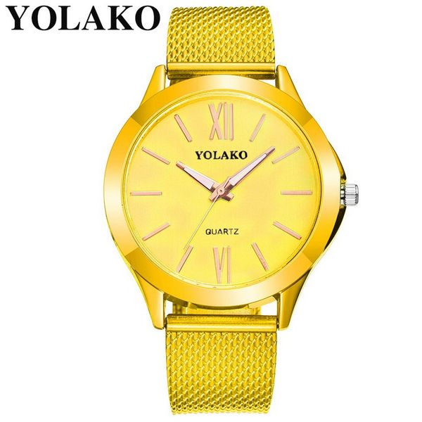 

yk31 elegant women quartz watch fashion watches women unique dial design wristwatches clock quartz-watch, Slivery;brown