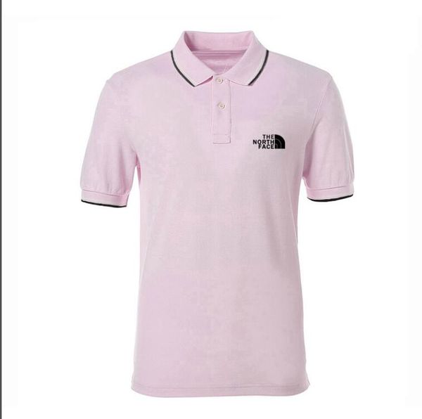 

20ss summer europe italy ny embroidery polos fashion men brand designer cotton band polo casual women tee t-shirt, White