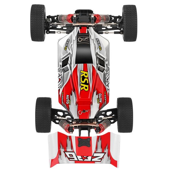 

wltoys 144001 1/14 2.4g 4wd proportional control high speed racing rc car vehicle models 60km/h two battery