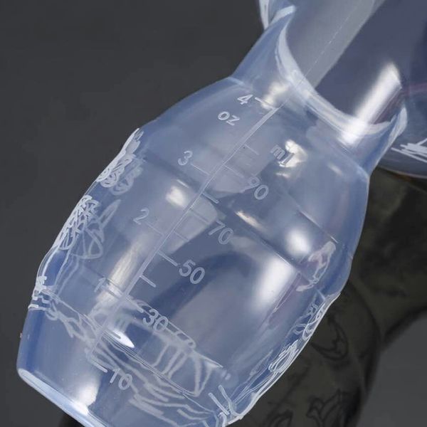 

silicone breastfeeding manual nursing strong suction reliever breast pumps feeding milk bottle sucking, White