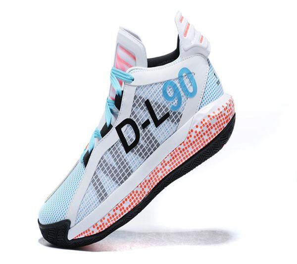 

2020 dame 6 pusha t i am my own fan men basketball shoes eh1994 with box damian lillard sport shoes, Black