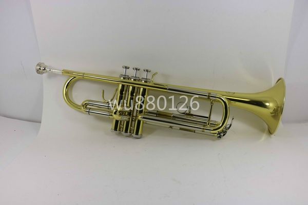 

Jupiter JTR 600M High Quality Bb trumpet Brass Tube Gold Lacquer Musical Instrument with Case Mouthpiece trompeta Free Shipping