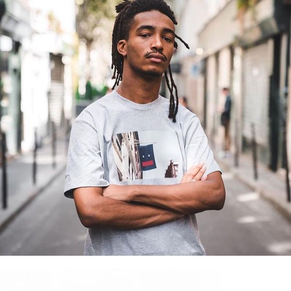 

19fw banner tee box logo tee женщины мужчины футболки тис hiphop streetwear хлопка с коротким рукавом футболка, White;black