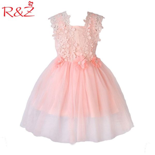 

2018 лето платье девочки кружева цветок девочки одежда одежды принцессы туту детские платья vestidos infantis girls платье туту k1 y190518, Red;yellow