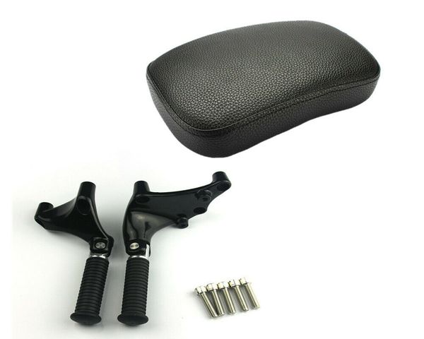 

rear seat cushion foot peg passenger fit for sportster 883 1200 x48 2014 2015 2016 2017 2018
