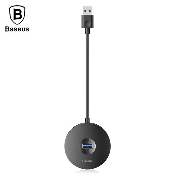 

baseus round box hub adapter 3 usb 3.0 ports usb 2.0 indicator lamp