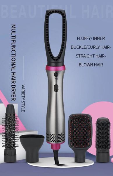 

новый 5 в 1 air brush set профессиональный бигуди фен щетка многофункциональный быстрый нагреватель для укладки волос выпрямитель бигуди