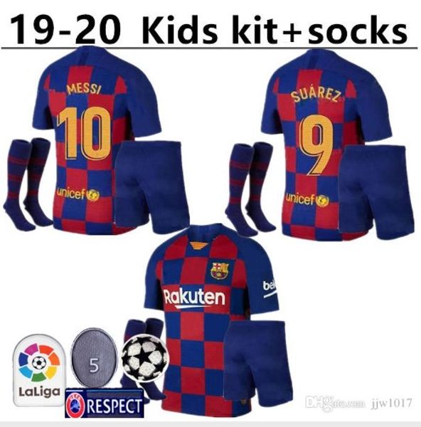 

10 me i kid kit ock barcelona occer jer ey child 22 vidal 9 uarez 14 malcom 23 mutiti maillot de football uniform hirt 7 coutinh