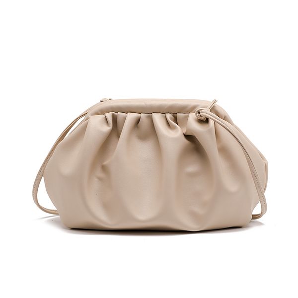 

2019 новых женщин сумка моды мягкий pu облачко crossbody сумка корейский fold клип женская сумка сцепления плеча