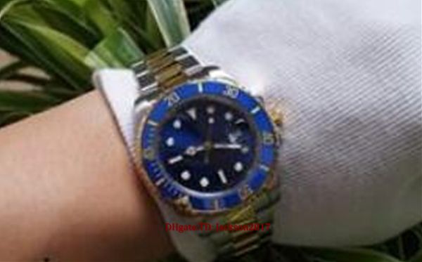 

lusso glide lock clasp strap mens new automatic watch green watches 116610lv orologio automatico wristwatch orologi da uomo, Slivery;brown