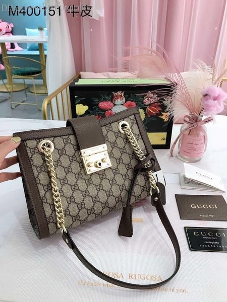 

2020 the latest master sheepskin high-end leather motorcycle sewing chain messenger shoulder bag real 11 0d0r