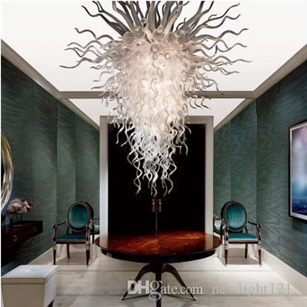

contemporary wedding ceiling chandelier lighting large led lights ce ul certificate luxury gray blown glass chandelier lighting