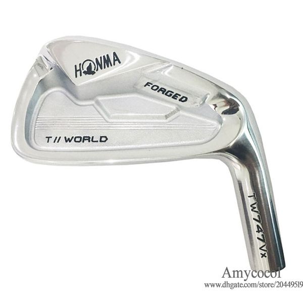 

new clubs golf head honma tw747 vx golf irons 4-11 irons set 8pcs/lot no shaft forged silver clubs irons head ing