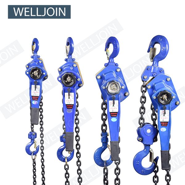 

1 t pulling wrench hoist manual lifting chain hoist hand chain hook portable lever block inverted tightener