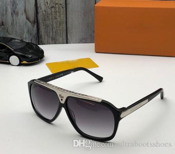 

brand sun glasses evidence sunglasses designer glasses eyewear mens womens polished black luxury sunglasses come with box case, White;black