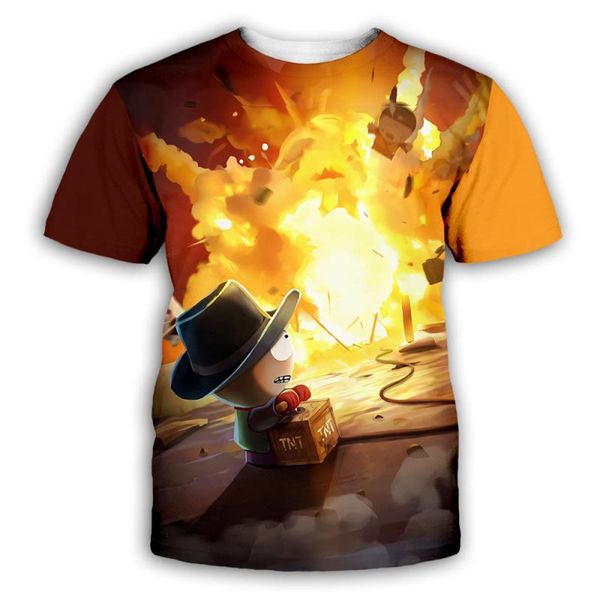 

2020 fashion men s luxury mens designer t shirts t shirt tshirt south park courage 3d printer mens clothes clothing tee shirt, White;black