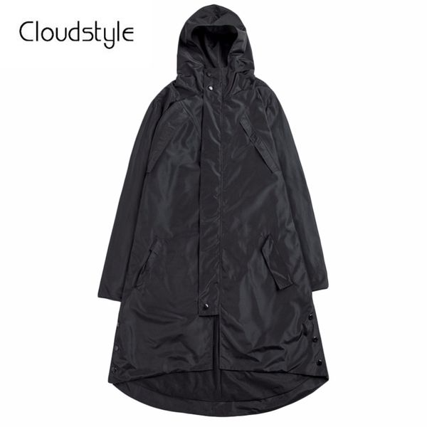 

cloudstyle 2019 brand male overcoat fashion hooded dust coat men new water protection designed smart casual slim fit trench, Tan;black