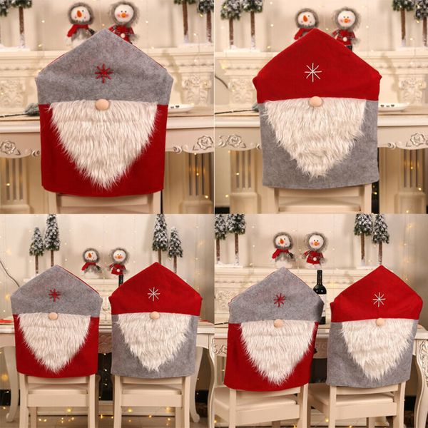 Merry Christmas Dining Chair Covers Slipcovers Kitchen Chair