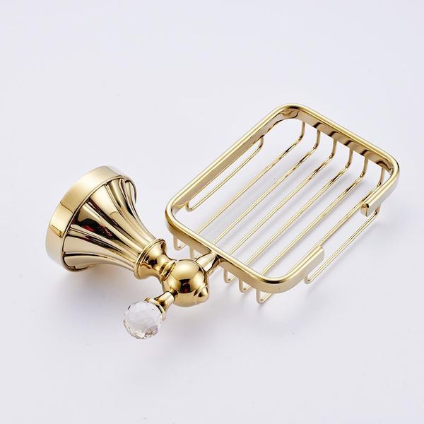 

zinc-alloy flg golden finish soap dish zinc alloy gold soap holder bathroom accessories