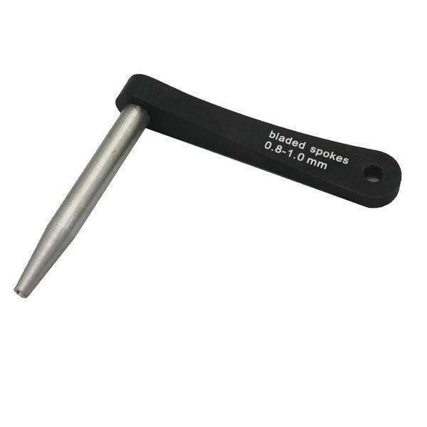 

spoke holder, durable aluminum alloy stainless steel wheel spokes repairing tool for 0.8mm - 1.3mm spokes repairing accessory