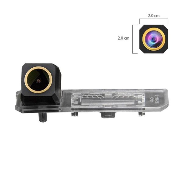 

hd 1280x720p golden camera rear view backup night vision camera trajectory dynamic parking line for vw lavida 2008-2011 car