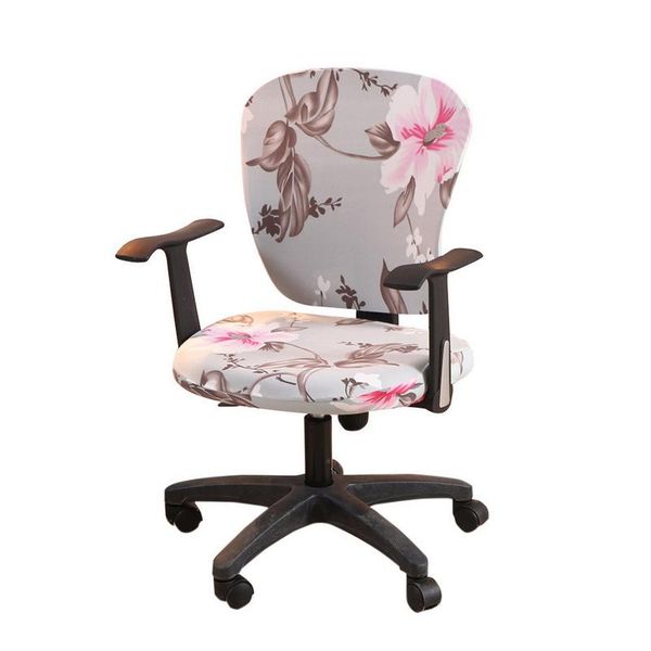 

spandex office computer chair cover stretchable rotate swivel chair covers
