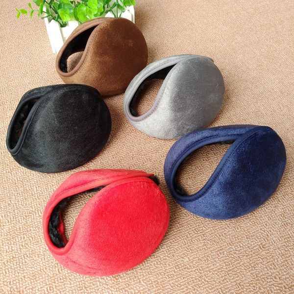 

new wear ear warmer close to the ear plush earmuffs men and women couples universal earmuffs fashion cold warmer, Blue;gray
