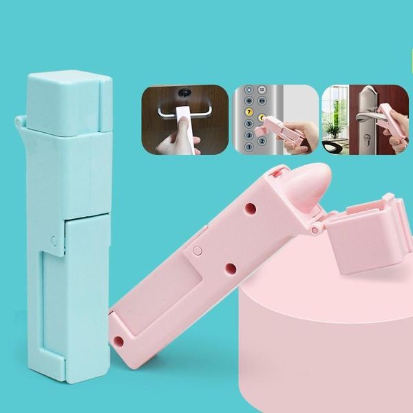 

открытие дверь безопасности гаджет пластикового пресс лифт инструмент пресс защитных лифты кнопка избежание обращение артефакт на складе 6 5