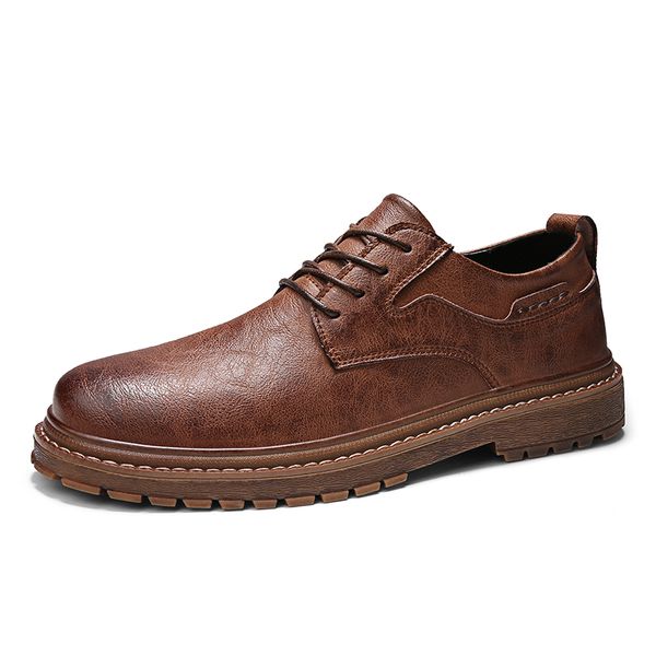

men's bullock shoes autumn winter fashion british casual shoes men new black leather men's %fc058