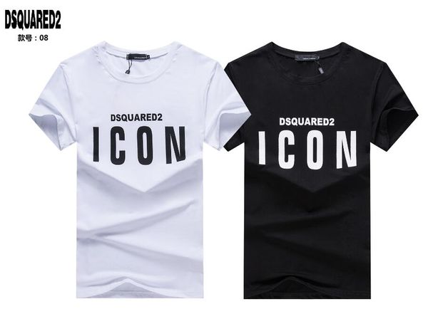 

2019 19 d 2 t hirt fa hion d2 icon men cotton ummer hort leeve t hirt brand men 039 letter print tee 07
