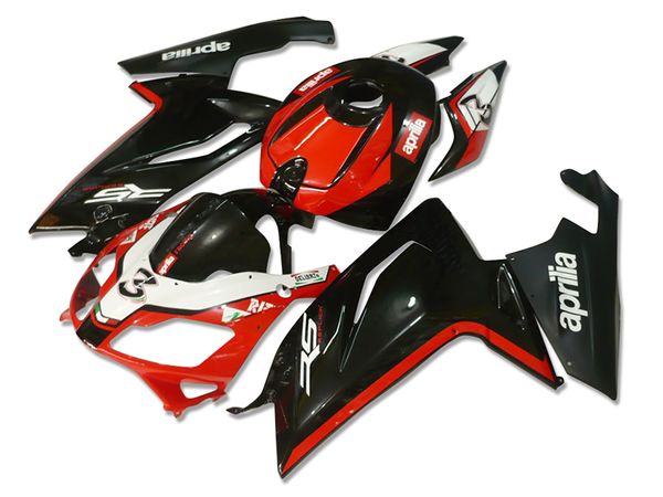 

Новый корпус для Aprilia RS4 RSV125 RS125 06 07 08 09 10 11 RS125R RS-125 RSV 125 RS 125 2006 2007 2008 2009 2010 2011 Комплект обтекателя красный черный