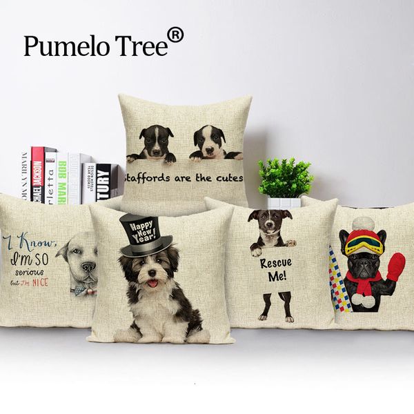 

custom cartoon pillow case dog cat cushion 45 x 45 cm decorative home cushions cover for living room sofa cases