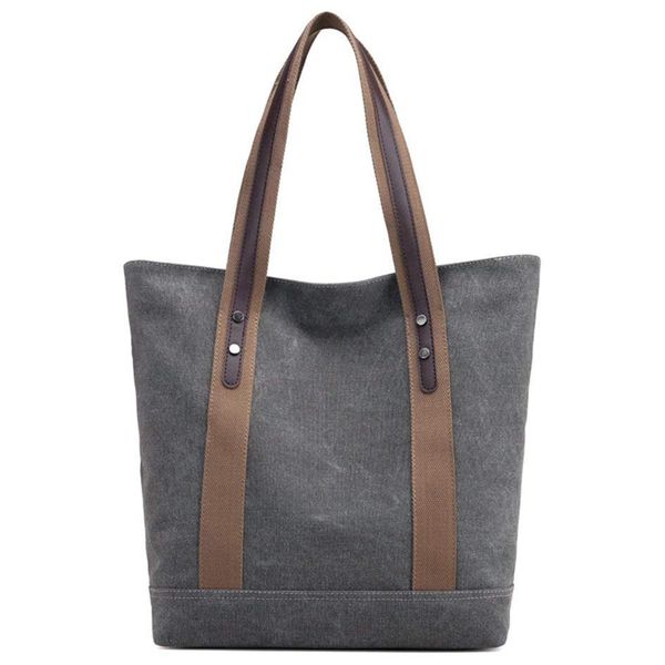 

fggs-women's handbags canvas shoulder bags retro casual tote purses