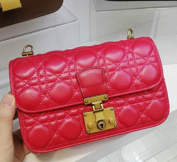 

2019 22cm brand fashion womens luxury designer real cowhide leather shoulder crossbody bags ladies cross body bag handbags