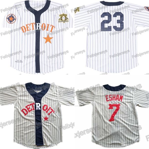 

Detroit Stars Jersey Men Women Youth Custom White Cream Baseball Jerseys S to 3XL Free Shipping